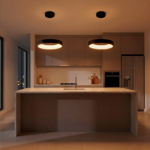 kelvo® SALEM KLV-101-0285 Κρεμαστό Φωτιστικό Οροφής LED 75W 7500lm 120° AC 220-240V IP20 Ρυθμιζόμενο Λευκό CCT με Χειριστήριο από 2700K έως 6000K Dimmable - Lumileds SMD Chip - Μαύρο Ματ - Μ45 x Π45 x kelvo® SALEM KLV-101-0285 Κρεμαστό Φωτιστικό Οροφής LED 75W 7500lm 120° AC 220-240V IP20 Ρυθμιζόμενο Λευκό CCT με Χειριστήριο από 2700K έως 6000K Dimmable - Lumileds SMD Chip - Μαύρο Ματ - Μ45 x Π45 x