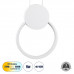 GLOBOSTAR® CYCLOS 61074 Μοντέρνο Κρεμαστό Φωτιστικό Οροφής LED 9W 1080lm 300° AC 220-240V IP20 Ρυθμιζόμενο Λευκό CCT με On/Off 2700K/4500K/6000K - Lumileds SMD Chip - Λευκό Ματ - Μ21 x Π2.3 x Υ26.5cm GLOBOSTAR® CYCLOS 61074 Μοντέρνο Κρεμαστό Φωτιστικό Οροφής LED 9W 1080lm 300° AC 220-240V IP20 Ρυθμιζόμενο Λευκό CCT με On/Off 2700K/4500K/6000K - Lumileds SMD Chip - Λευκό Ματ - Μ21 x Π2.3 x Υ26.5cm