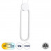 GLOBOSTAR® ILDI 61089 Μοντέρνο Κρεμαστό Φωτιστικό Οροφής LED 12W 1440lm 300° AC 220-240V IP20 Ρυθμιζόμενο Λευκό CCT με On/Off 2700K/4500K/6000K - Lumileds SMD Chip - Λευκό Ματ - Μ10 x Π2.3 x Υ38cm - 3 GLOBOSTAR® ILDI 61089 Μοντέρνο Κρεμαστό Φωτιστικό Οροφής LED 12W 1440lm 300° AC 220-240V IP20 Ρυθμιζόμενο Λευκό CCT με On/Off 2700K/4500K/6000K - Lumileds SMD Chip - Λευκό Ματ - Μ10 x Π2.3 x Υ38cm - 3