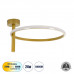 GLOBOSTAR® VERONA 61222 Μοντέρνο Φωτιστικό Οροφής LED 24W 2688lm 360° AC 220-240V IP20 Ρυθμιζόμενο Λευκό CCT με On/Off 2700K/4500K/6000K - Lumileds SMD Chip - Χρυσό - Μ40 x Π40 x Υ23cm - 3 Χρόνια Εγγύ GLOBOSTAR® VERONA 61222 Μοντέρνο Φωτιστικό Οροφής LED 24W 2688lm 360° AC 220-240V IP20 Ρυθμιζόμενο Λευκό CCT με On/Off 2700K/4500K/6000K - Lumileds SMD Chip - Χρυσό - Μ40 x Π40 x Υ23cm - 3 Χρόνια Εγγύ