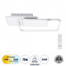 GLOBOSTAR® SQUARO 61232 Μοντέρνο Φωτιστικό Οροφής LED 75W 8400lm 360° AC 220-240V IP20 Ρυθμιζόμενο Λευκό CCT με Χειριστήριο από 2700K έως 6000K Dimmable - Lumileds SMD Chip - Λευκό Ματ - Μ48.5 x Π51 x GLOBOSTAR® SQUARO 61232 Μοντέρνο Φωτιστικό Οροφής LED 75W 8400lm 360° AC 220-240V IP20 Ρυθμιζόμενο Λευκό CCT με Χειριστήριο από 2700K έως 6000K Dimmable - Lumileds SMD Chip - Λευκό Ματ - Μ48.5 x Π51 x