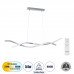 GLOBOSTAR® MORALES 61277 Μοντέρνο Κρεμαστό Φωτιστικό Οροφής LED 54W 6048lm 300° AC 220-240V IP20 Ρυθμιζόμενο Λευκό CCT με Χειριστήριο από 2700K έως 6000K Dimmable - Lumileds SMD Chip - Νίκελ Βούρτσας GLOBOSTAR® MORALES 61277 Μοντέρνο Κρεμαστό Φωτιστικό Οροφής LED 54W 6048lm 300° AC 220-240V IP20 Ρυθμιζόμενο Λευκό CCT με Χειριστήριο από 2700K έως 6000K Dimmable - Lumileds SMD Chip - Νίκελ Βούρτσας
