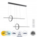GLOBOSTAR® LINEARE 61290 Μοντέρνο Κρεμαστό Φωτιστικό Οροφής LED 67W 7504lm 300° AC 220-240V IP20 Ρυθμιζόμενο Λευκό CCT με Χειριστήριο από 2700K έως 6000K Dimmable - Lumileds SMD Chip - Μαύρο Ματ - Μ13 GLOBOSTAR® LINEARE 61290 Μοντέρνο Κρεμαστό Φωτιστικό Οροφής LED 67W 7504lm 300° AC 220-240V IP20 Ρυθμιζόμενο Λευκό CCT με Χειριστήριο από 2700K έως 6000K Dimmable - Lumileds SMD Chip - Μαύρο Ματ - Μ13