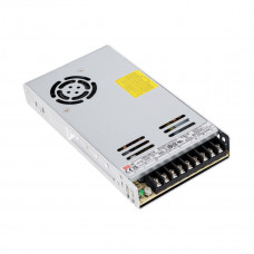 GLOBOSTAR® MEANWELL-LRS350-24 61531 Τροφοδοτικό/Μετασχηματιστής Class II PELV 350W 14.6A DC 24V IP20 - AC 220-240V σε DC 24V / Ρυθμιζόμενo από DC 21.6V έως DC 28.8V - Μ21.5 x Π11.5 x Υ3cm - 3 Χρόνια Ε