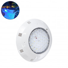 GLOBOSTAR® POOLETI 61539 Υποβρύχιο Φωτιστικό για Πισίνες/Σιντριβάνια LED 25W 2000lm 120° AC/DC 12V Αδιάβροχο IP68 Φυσικό Λευκό 4500K Dimmable - Bridgelux SMD Chip - 2m VDE Rubber Καλώδιο - Μ30 x Π30 x