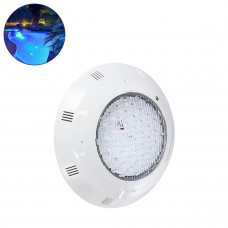 GLOBOSTAR® POOLETI 61541 Υποβρύχιο Φωτιστικό για Πισίνες/Σιντριβάνια LED 25W 1750lm 120° AC/DC 12V Αδιάβροχο IP68 Μπλε Dimmable - Bridgelux SMD Chip - 2m VDE Rubber Καλώδιο - Μ30 x Π30 x Υ6.5cm - 3 Χρ