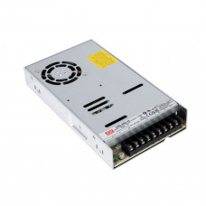 GLOBOSTAR® MEANWELL-LRS450-12 90786 Τροφοδοτικό/Μετασχηματιστής Class I PELV 450W 37.5A AC 220-240V σε DC 12V IP20 - Ρυθμιζόμενo από DC 10.2V έως DC 13.8V - Ασημί - Μ22.5 x Π12.4 x Υ3.5cm - 3 Χρόνια Ε