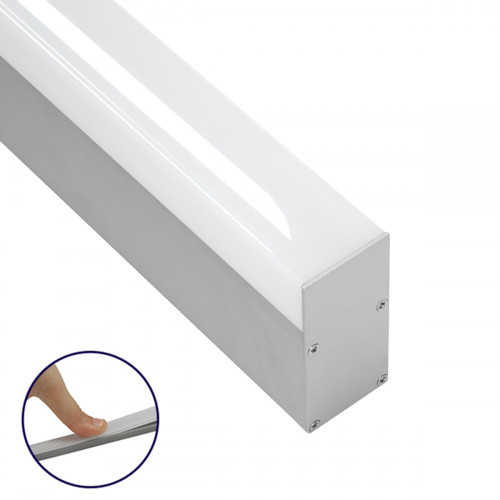 GloboStar® SURFACEPENDANT-PROFILE 70830-3M Προφίλ Αλουμινίου - Βάση & Ψύκτρα Ταινίας LED με Λευκό Γαλακτερό Κάλυμμα - Επιφανειακή & Κρεμαστή Χρήση - Πατητό Κάλυμμα - Ασημί - 3 Μέτρα - Μ300 x Π3.5 x Υ7 GloboStar® SURFACEPENDANT-PROFILE 70830-3M Προφίλ Αλουμινίου - Βάση & Ψύκτρα Ταινίας LED με Λευκό Γαλακτερό Κάλυμμα - Επιφανειακή & Κρεμαστή Χρήση - Πατητό Κάλυμμα - Ασημί - 3 Μέτρα - Μ300 x Π3.5 x Υ7