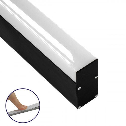 GloboStar® SURFACEPENDANT-PROFILE 70832-3M Προφίλ Αλουμινίου - Βάση & Ψύκτρα Ταινίας LED με Λευκό Γαλακτερό Κάλυμμα - Επιφανειακή & Κρεμαστή Χρήση - Πατητό Κάλυμμα - Μαύρο - 3 Μέτρα - Μ300 x Π3.5 x Υ7 GloboStar® SURFACEPENDANT-PROFILE 70832-3M Προφίλ Αλουμινίου - Βάση & Ψύκτρα Ταινίας LED με Λευκό Γαλακτερό Κάλυμμα - Επιφανειακή & Κρεμαστή Χρήση - Πατητό Κάλυμμα - Μαύρο - 3 Μέτρα - Μ300 x Π3.5 x Υ7