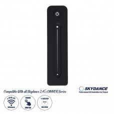 GLOBOSTAR® SKYDANCE-R11 71572 Ασύρματο Χειριστήριο Αφής 1 Ζώνης DC 3V(1 x CR2032) IP20 - RF 2.4GHz - Μ14 x Π3.5 x Υ1.1cm - 3 Χρόνια Εγγύηση