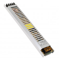 GLOBOSTAR® LUMISLIM 73018 Τροφοδοτικό/Μετασχηματιστής PELV 300W 12.5A DC 24V IP20 - AC 220-240V σε DC 24V - Μ31 x Π5.4 x Υ2.3cm - 3 Χρόνια Εγγύηση