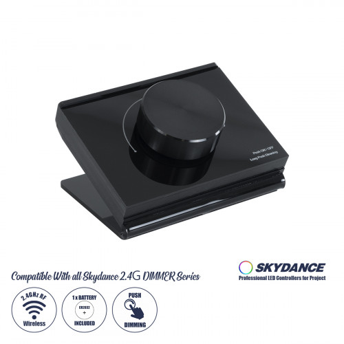 GloboStar® 73123 RK1 SKYDANCE Ασύρματο Χειριστήριο RF 2.4Ghz & Push Dimming 1 Group για όλα τα Μονόχρωμα SKYDANCE Controller DC 3V 1 x CR2032 - IP20 Μ9.1 x Π7.2 x Υ5.7cm - 5 Χρόνια Εγγύηση GloboStar® 73123 RK1 SKYDANCE Ασύρματο Χειριστήριο RF 2.4Ghz & Push Dimming 1 Group για όλα τα Μονόχρωμα SKYDANCE Controller DC 3V 1 x CR2032 - IP20 Μ9.1 x Π7.2 x Υ5.7cm - 5 Χρόνια Εγγύηση