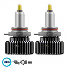 GloboStar® 82071 HIR2 9012 360° Line Extreme KIT Βασικού Φωτισμού Αυτοκινήτου & Φορτηγού 3rd Generation Can-Bus Extreme Truck Series LED CREE CXB COB 120W 16800lm DC 9-32V Αδιάβροχο IP66 Ψυχρό Λευκό 6