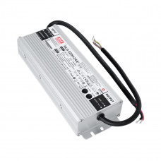 GLOBOSTAR® MEANWELL-HLG320H-24A 90794 Τροφοδοτικό/Μετασχηματιστής SELV 320W 13.3A DC24V Αδιάβροχο IP65 - AC 220-240V σε DC 24V / Ρυθμιζόμενο από DC 21V έως DC 26V - Μ25.2 x Π9 x Υ4.38cm - 3 Χρόνια Εγγ