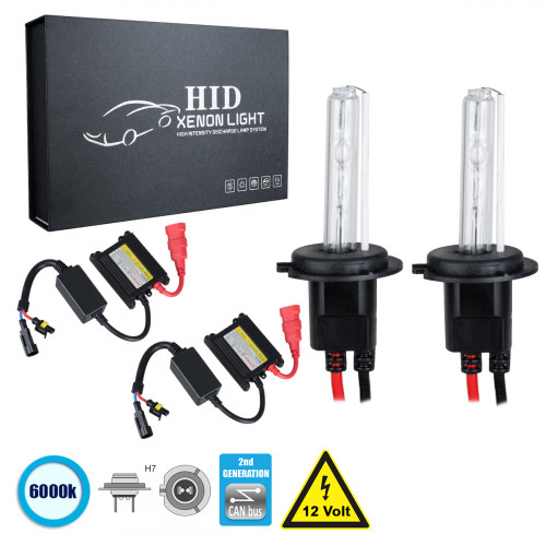 GloboStar® 84103 H7 CB Line KIT Βασικού Φωτισμού Αυτοκινήτου & Μοτοσυκλέτας 2nd Generation Can-Bus Series XENON 70W 6400lm DC 9-16V Αδιάβροχο IP65 Ψυχρό Λευκό 6000K GloboStar® 84103 H7 CB Line KIT Βασικού Φωτισμού Αυτοκινήτου & Μοτοσυκλέτας 2nd Generation Can-Bus Series XENON 70W 6400lm DC 9-16V Αδιάβροχο IP65 Ψυχρό Λευκό 6000K