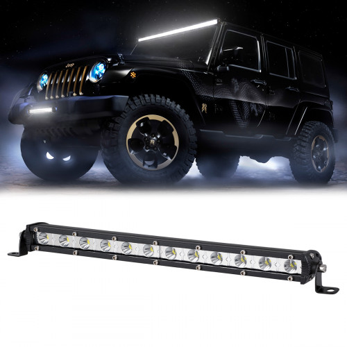 GloboStar® 85451 PRO Series Μπάρα Ίσια - Straight για Αυτοκίνητα & Φορτηγά LED CREE XBD 36W 3600lm DC 10-30V Αδιάβροχη IP65 Ψυχρό Λευκό 6000K GloboStar® 85451 PRO Series Μπάρα Ίσια - Straight για Αυτοκίνητα & Φορτηγά LED CREE XBD 36W 3600lm DC 10-30V Αδιάβροχη IP65 Ψυχρό Λευκό 6000K