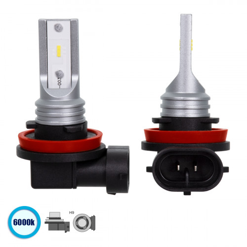GloboStar® 85607 H9 F2S Line KIT Βασικού Φωτισμού Αυτοκινήτου & Μοτοσυκλέτας 3nd Generation Can-Bus Series LED CREE CXB 100W 14000lm DC 12V Αδιάβροχο IP66 Ψυχρό Λευκό 6000K GloboStar® 85607 H9 F2S Line KIT Βασικού Φωτισμού Αυτοκινήτου & Μοτοσυκλέτας 3nd Generation Can-Bus Series LED CREE CXB 100W 14000lm DC 12V Αδιάβροχο IP66 Ψυχρό Λευκό 6000K