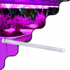 GloboStar® 85961 Linear Grow Light Full Spectrum LED Γραμμικό Φωτιστικό Ανάπτυξης Φυτών Θερμοκηπίου 60cm SMD 2835 40W 160° AC230V IP54 Εσωτερικού Χώρου για Κάλυψη Επιφάνειας 0.6m x 0.6m Πλήρους Φάσματ