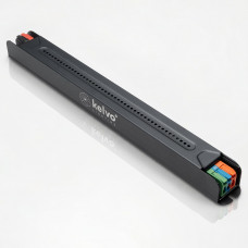 kelvo® PULSE KLV-107-0005 Ultra Slim Τροφοδοτικό/Μετασχηματιστής Class I PELV 200W 8.3A AC 220-240V σε DC 24V IP20 - Γκρι Ανθρακί Ματ - Μ28 x Π2.6 x Υ2.4cm - 5 Χρόνια Εγγύηση