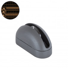 GLOBOSTAR® WINDOWCURBA 90110 Φωτιστικό Ανάδειξης Παραθύρων LED 6W 540lm 3°x262° DC 24V Αδιάβροχο IP65 Θερμό Λευκό 2700K Dimmable - CREE XPE Chip - Γκρι Ανθρακί Ματ - Μ12 x Π5.3 x Υ6.5cm - 3 Χρόνια Εγγ