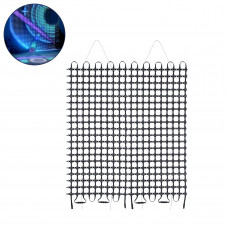 GloboStar® 90143 Digital Pixel Addressable Facade Soft Net Panel - Ψηφιακό Εύκαμπτο Δίχτυ Πάνελ Πρόσοψης Κτιρίων LED SMD 3535 300W/m2 400LED/m2 400PIXEL/m2 SPI/TTL Protocol IC UCS512B 18000lm/m2 120° 