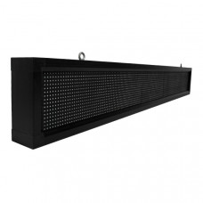 GLOBOSTAR® DISPLAY 90263 Κυλιόμενη Ψηφιακή Επιγραφή P10 Μονής Όψης LED AC 220-240V Αδιάβροχο IP54 Μπλε - WiFi Control μέσω FK APP - Αισθητήρας Θερμοκρασίας & Υγρασίας - Μ168 x Π9 x Υ24cm - 2 Χρόνια Εγ