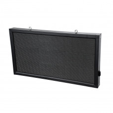 GLOBOSTAR® DISPLAY 90297 Κυλιόμενη Ψηφιακή Επιγραφή 96x48cm P10 Μονής Όψης LED AC 220-240V Αδιάβροχο IP65 RGB - WiFi Control μέσω FK APP - Αισθητήρας Θερμοκρασίας & Υγρασίας - Μ104 x Π9 x Υ56cm - 2 Χρ