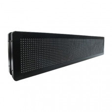 GLOBOSTAR® DISPLAY 90300 Κυλιόμενη Ψηφιακή Επιγραφή Διπλής Όψης 96x16cm P10 96x16 Pixel LED 180W AC 220-240V Αδιάβροχο IP65 Ψυχρό Λευκό 6000K - WiFi Control μέσω FK APP - Αισθητήρας Θερμοκρασίας & Υγρ