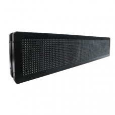 GLOBOSTAR® DISPLAY 90301 Κυλιόμενη Ψηφιακή Επιγραφή P10 Διπλής Όψης LED AC 220-240V Αδιάβροχο IP65 Κόκκινο - WiFi Control μέσω FK APP - Αισθητήρας Θερμοκρασίας & Υγρασίας - Μ104 x Π12 x Υ20cm - 2 Χρόν