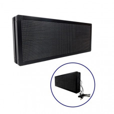 GLOBOSTAR® DISPLAY 90321 Κυλιόμενη Ψηφιακή Επιγραφή Διπλής Όψης 96x32cm P10 96x32 Pixel LED 300W AC 220-240V Αδιάβροχο IP65 Κόκκινο - WiFi Control μέσω FK APP - Αισθητήρας Θερμοκρασίας & Υγρασίας - Μ1