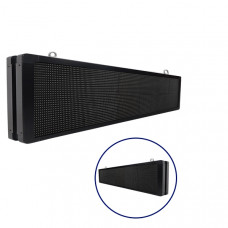 GLOBOSTAR® DISPLAY 90332 Κυλιόμενη Ψηφιακή Επιγραφή P10 Διπλής Όψης LED AC 220-240V Αδιάβροχο IP65 Πράσινο - WiFi Control μέσω FK APP - Αισθητήρας Θερμοκρασίας & Υγρασίας - Μ168 x Π12 x Υ40cm - 2 Χρόν