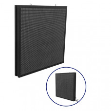 GLOBOSTAR® DISPLAY 90345 Κυλιόμενη Ψηφιακή Επιγραφή P10 Διπλής Όψης LED AC 220-240V Αδιάβροχο IP65 RGB - WiFi Control μέσω FK APP - Αισθητήρας Θερμοκρασίας & Υγρασίας - Μ104 x Π12 x Υ104cm - 2 Χρόνια 