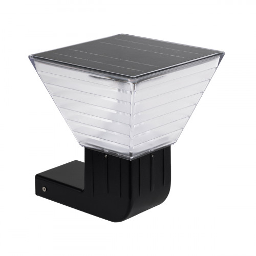 GLOBOSTAR® GRACIOUS 90529 Μοντέρνο Φωτιστικό Τοίχου - Απλίκα LED 10W 500lm 120° με Ενσωματωμένο Φωτοβολταϊκό Panel 6V 2W & Επαναφορτιζόμενη Μπαταρία Li-ion 3.2V 1800mAh με Αισθητήρα Ημέρας-Νύχτας Αδιά GLOBOSTAR® GRACIOUS 90529 Μοντέρνο Φωτιστικό Τοίχου - Απλίκα LED 10W 500lm 120° με Ενσωματωμένο Φωτοβολταϊκό Panel 6V 2W & Επαναφορτιζόμενη Μπαταρία Li-ion 3.2V 1800mAh με Αισθητήρα Ημέρας-Νύχτας Αδιά