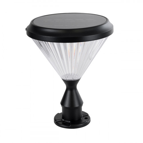 GLOBOSTAR® SHARP 90533 Φωτιστικό Κολωνάκι Κήπου LED 10W 500lm 120° DC 5V με Ενσωματωμένο Φωτοβολταϊκό Panel 6V 2W & Επαναφορτιζόμενη Μπαταρία Li-ion 3.2V 8000mAh με Αισθητήρα Ημέρας-Νύχτας Αδιάβροχο I GLOBOSTAR® SHARP 90533 Φωτιστικό Κολωνάκι Κήπου LED 10W 500lm 120° DC 5V με Ενσωματωμένο Φωτοβολταϊκό Panel 6V 2W & Επαναφορτιζόμενη Μπαταρία Li-ion 3.2V 8000mAh με Αισθητήρα Ημέρας-Νύχτας Αδιάβροχο I