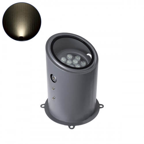 GloboStar® FLOOD-MILO 90735 Κινούμενος Προβολέας - Σποτ Φωτισμού Wall Washer για Φωτισμό Κτιρίων LED 12W 1140lm 10° AC 220-240V Αδιάβροχο IP67 Φ17 x Υ26cm Φυσικό Λευκό 4500K - Γκρι Ανθρακί - 3 Χρόνια GloboStar® FLOOD-MILO 90735 Κινούμενος Προβολέας - Σποτ Φωτισμού Wall Washer για Φωτισμό Κτιρίων LED 12W 1140lm 10° AC 220-240V Αδιάβροχο IP67 Φ17 x Υ26cm Φυσικό Λευκό 4500K - Γκρι Ανθρακί - 3 Χρόνια