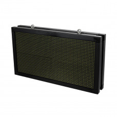 GLOBOSTAR® DISPLAY 90796 Κυλιόμενη Ψηφιακή Επιγραφή Διπλής Όψης 64x32cm P10 64x32 Pixel LED 200W AC 220-240V Αδιάβροχο IP65 Ψυχρό Λευκό 6000K - WiFi Control μέσω FK APP - Αισθητήρας Θερμοκρασίας & Υγρ