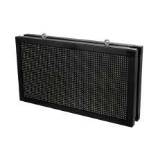 GLOBOSTAR® DISPLAY 90797 Κυλιόμενη Ψηφιακή Επιγραφή 64x32cm P10 Διπλής Όψης LED AC 220-240V Αδιάβροχο IP65 Πράσινο - WiFi Control μέσω FK APP - Αισθητήρας Θερμοκρασίας & Υγρασίας - Μ70 x Π11 x Υ38.5cm