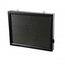 GLOBOSTAR® DISPLAY 90800 Κυλιόμενη Ψηφιακή Επιγραφή 64x48cm P10 Μονής Όψης LED AC 220-240V Αδιάβροχο IP65 Ψυχρό Λευκό 6000K - WiFi Control μέσω FK APP - Αισθητήρας Θερμοκρασίας & Υγρασίας - Μ72 x Π9 x