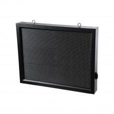 GLOBOSTAR® DISPLAY 90802 Κυλιόμενη Ψηφιακή Επιγραφή 64x48cm P10 Μονής Όψης LED AC 220-240V Αδιάβροχο IP65 Μπλε - WiFi Control μέσω FK APP - Αισθητήρας Θερμοκρασίας & Υγρασίας - Μ72 x Π9 x Υ56cm - 2 Χρ