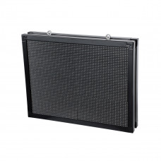 GLOBOSTAR® DISPLAY 90806 Κυλιόμενη Ψηφιακή Επιγραφή 64x48cm P10 Διπλής Όψης LED AC 220-240V Αδιάβροχο IP65 Μπλε - WiFi Control μέσω FK APP - Αισθητήρας Θερμοκρασίας & Υγρασίας - Μ70 x Π11 x Υ54.5cm - 