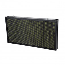 GLOBOSTAR® DISPLAY 90812 Κυλιόμενη Ψηφιακή Επιγραφή 96x48cm P10 Διπλής Όψης LED AC 220-240V Αδιάβροχο IP65 Ψυχρό Λευκό 6000K - WiFi Control μέσω FK APP - Αισθητήρας Θερμοκρασίας & Υγρασίας - Μ102 x Π1