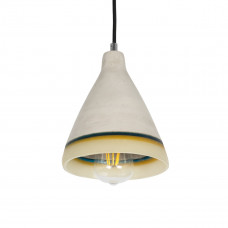 GLOBOSTAR® BEVIN 999-0219 Μοντέρνο Κρεμαστό Φωτιστικό Οροφής με Ντουί 1 x E27 AC 220-240V IP20 - Πολύχρωμο - Μ17 x Π17 x Υ21,5cm