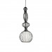 GLOBOSTAR® LILY 01560 Vintage Κρεμαστό Φωτιστικό Οροφής με Ντουί 1 x E27 AC 220-240V IP20 - Μαύρο & Λευκό - Μ23,5 x Π23,5 x Υ67cm GLOBOSTAR® LILY 01560 Vintage Κρεμαστό Φωτιστικό Οροφής με Ντουί 1 x E27 AC 220-240V IP20 - Μαύρο & Λευκό - Μ23,5 x Π23,5 x Υ67cm