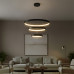 kelvo® NEMESIS KLV-101-0217 Κρεμαστό Φωτιστικό Οροφής LED 100W 10000lm 180° AC 220-240V IP20 Ρυθμιζόμενο Λευκό CCT με Χειριστήριο από 2700K έως 6000K Dimmable - Lumileds SMD Chip - Μαύρο Ματ - Μ60 x Π