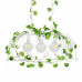 GLOBOSTAR® NEST 01647 Vintage Κρεμαστό Φωτιστικό Οροφής με Ντουί 3 x E27 AC 220-240V IP20 - Λευκό & Πράσινο - Μ86 x Π37 x Y40cm GLOBOSTAR® NEST 01647 Vintage Κρεμαστό Φωτιστικό Οροφής με Ντουί 3 x E27 AC 220-240V IP20 - Λευκό & Πράσινο - Μ86 x Π37 x Y40cm