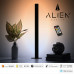 GloboStar® ALIEN-DIVA-BLACK-50-10 ALIEN Design DIVA Μοντέρνο Minimal Nordic Μεταλλικό Φωτιστικό Επιτραπέζιο - Πορτατίφ - Λαμπατέρ Μαύρο LED 10W 1500lm με Ασύρματο Χειριστήριο RF & Dimmer IP20 CCT Θερμ