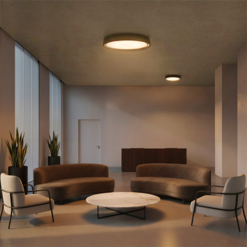kelvo® BARCHETTA KLV-101-0265-V2 Φωτιστικό Οροφής LED 72W 7200lm 120° AC 220-240V IP20 Ρυθμιζόμενο Λευκό CCT με Χειριστήριο από 2700K έως 6000K Dimmable - Lumileds SMD Chip - Μαύρο Ματ - Μ48 x Π48 x Υ