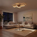 kelvo® QUADRA KLV-101-0293 Φωτιστικό Οροφής LED 100W 10000lm 120° AC 220-240V IP20 Ρυθμιζόμενο Λευκό CCT με Χειριστήριο από 2700K έως 6000K Dimmable - Lumileds SMD Chip - Μαύρο Ματ - Μ85 x Π45 x Υ9cm kelvo® QUADRA KLV-101-0293 Φωτιστικό Οροφής LED 100W 10000lm 120° AC 220-240V IP20 Ρυθμιζόμενο Λευκό CCT με Χειριστήριο από 2700K έως 6000K Dimmable - Lumileds SMD Chip - Μαύρο Ματ - Μ85 x Π45 x Υ9cm