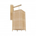 GLOBOSTAR® KOMO 01976 Boho Φωτιστικό Τοίχου - Απλίκα με Ντουί 1 x E27 AC 220-240V IP20 - Μπεζ - Μ20 x Π30 x Υ60cm GLOBOSTAR® KOMO 01976 Boho Φωτιστικό Τοίχου - Απλίκα με Ντουί 1 x E27 AC 220-240V IP20 - Μπεζ - Μ20 x Π30 x Υ60cm