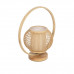 GLOBOSTAR® TULUMKO 02009 Boho Επιτραπέζιο Φωτιστικό Πορτατίφ με Ντουί 1 x E27 AC 220-240V IP20 - Μπεζ - Μ30 x Π18 x Υ32cm GLOBOSTAR® TULUMKO 02009 Boho Επιτραπέζιο Φωτιστικό Πορτατίφ με Ντουί 1 x E27 AC 220-240V IP20 - Μπεζ - Μ30 x Π18 x Υ32cm